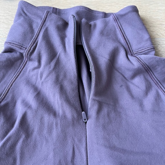 Lululemon Half Zip Long Sleeve Top in Purple - Picture 4 of 6